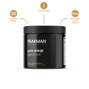 PeakMan Premium Shilajit Gummies