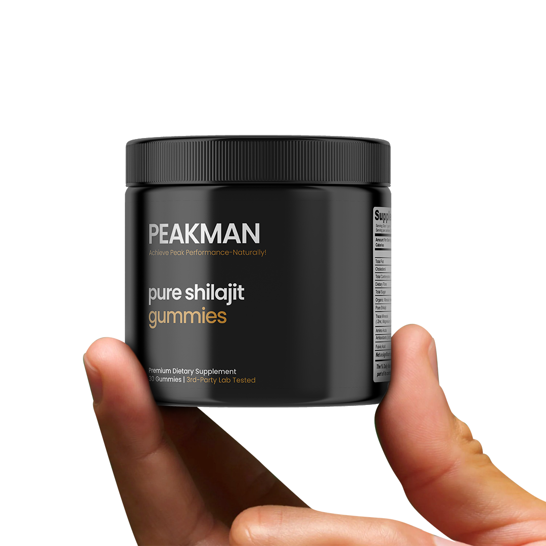 PeakMan Premium Shilajit Gummies